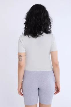 Womens Peanuts DJ Embroidered Tee