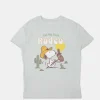 Womens Snoopy Rodeo Glitter Boyfriend Tee