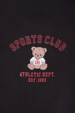 Womens Sports Club Teddy Boyfriend Tee