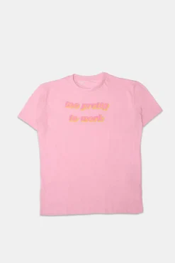 Womens Too Pretty To Work Graphic Tee