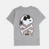 Youth Peanuts Snoopy Crossbones T-Shirt