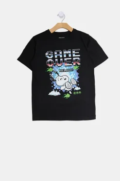 Youth Snoopy Game Over T-Shirt