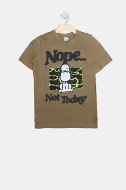 Youth Snoopy Not Today T-Shirt