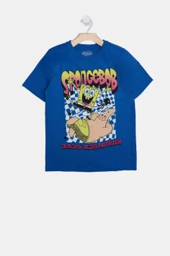 Youth SpongeBob & Patrick Graphic T-Shirt