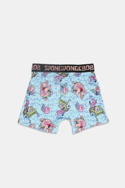 Youth SpongeBob SquarePants Allover Print Boxer Brief