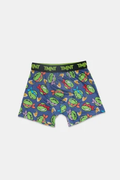 Youth TMNT Allover Print Boxer Brief