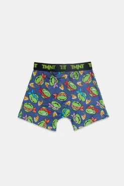 Youth TMNT Allover Print Boxer Brief