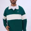 Zoo Yok Mens Colour Block Polo Sweatshirt