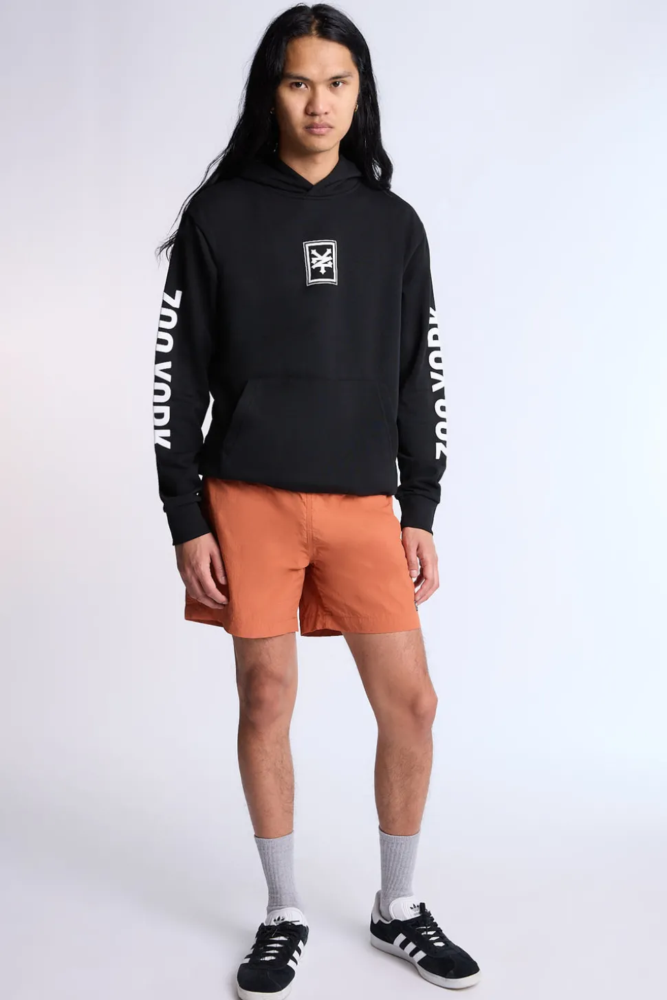 Zoo York Mens 6.5" Nylon Shorts