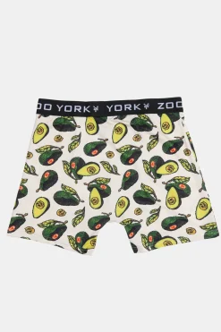 Zoo York Mens Avocados & Skulls Boxer Brief