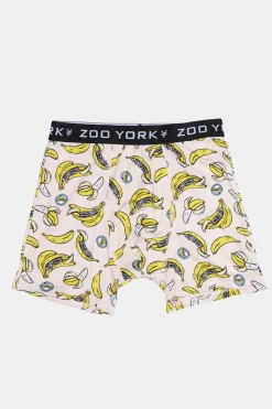 Zoo York Mens Bananas & Skeletons Boxer Brief