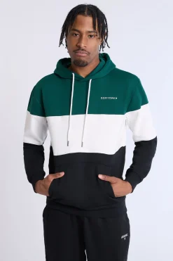 Zoo York Mens Colour Block Hoodie