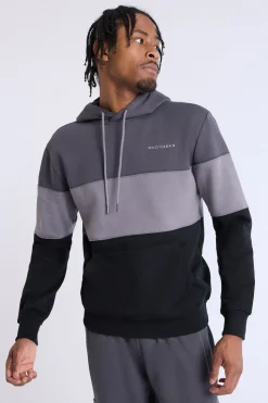 Zoo York Mens Colour Block Hoodie