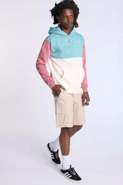 Zoo York Mens Colour Block Hoodie