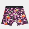 Zoo York Mens Eggplants & Peaches Boxer Brief