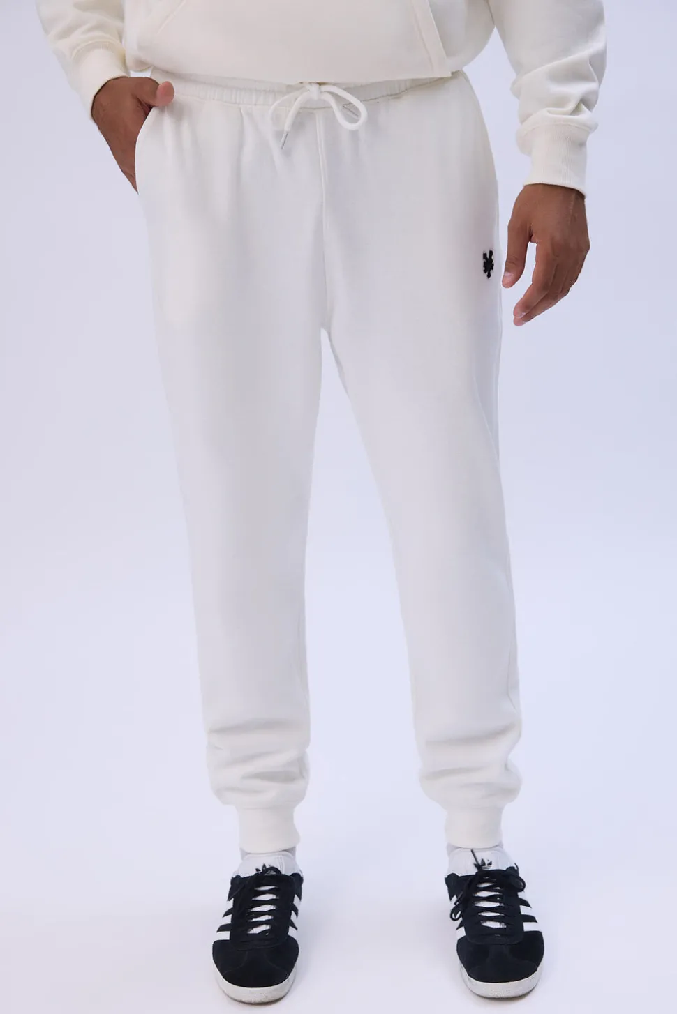 Zoo York Mens Embroidered Logo Fleece Jogger