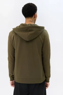 Zoo York Mens Embroidered Logo Zip-Up Hoodie