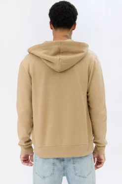 Zoo York Mens Embroidered Logo Zip-Up Hoodie