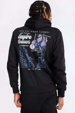 Zoo York Mens Empire Cleaners Hoodie