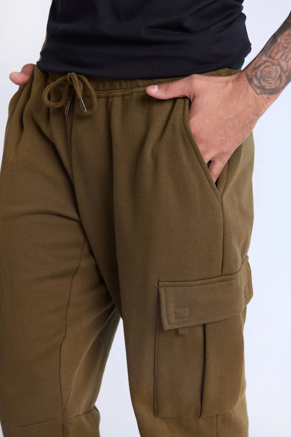 Zoo York Mens Fleece Cargo Pant