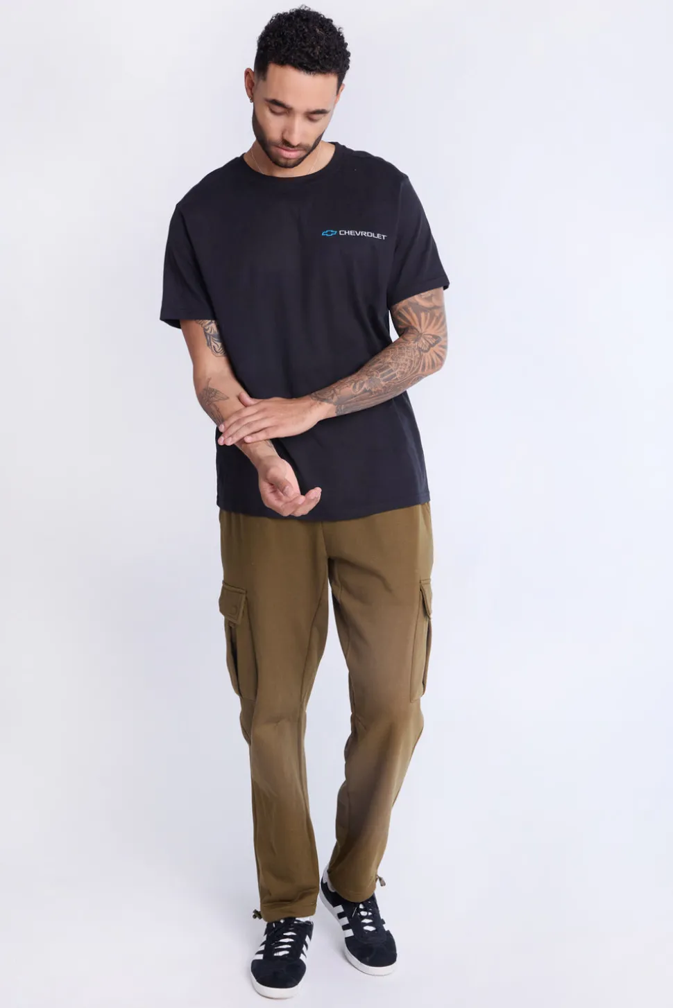 Zoo York Mens Fleece Cargo Pant