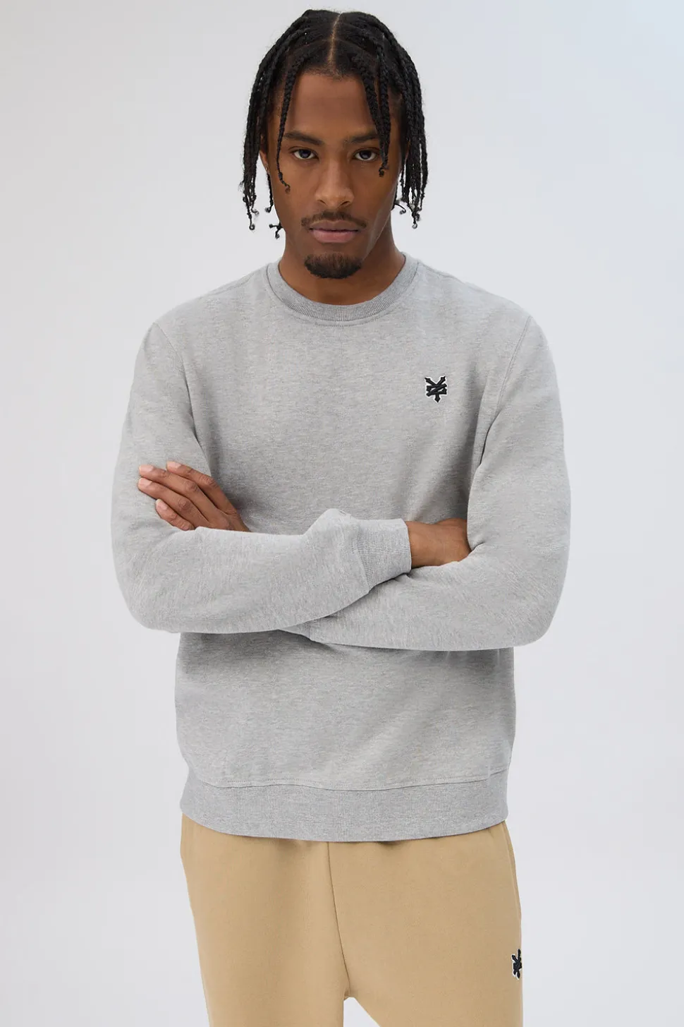 Zoo York Mens Logo Crewneck Sweatshirt