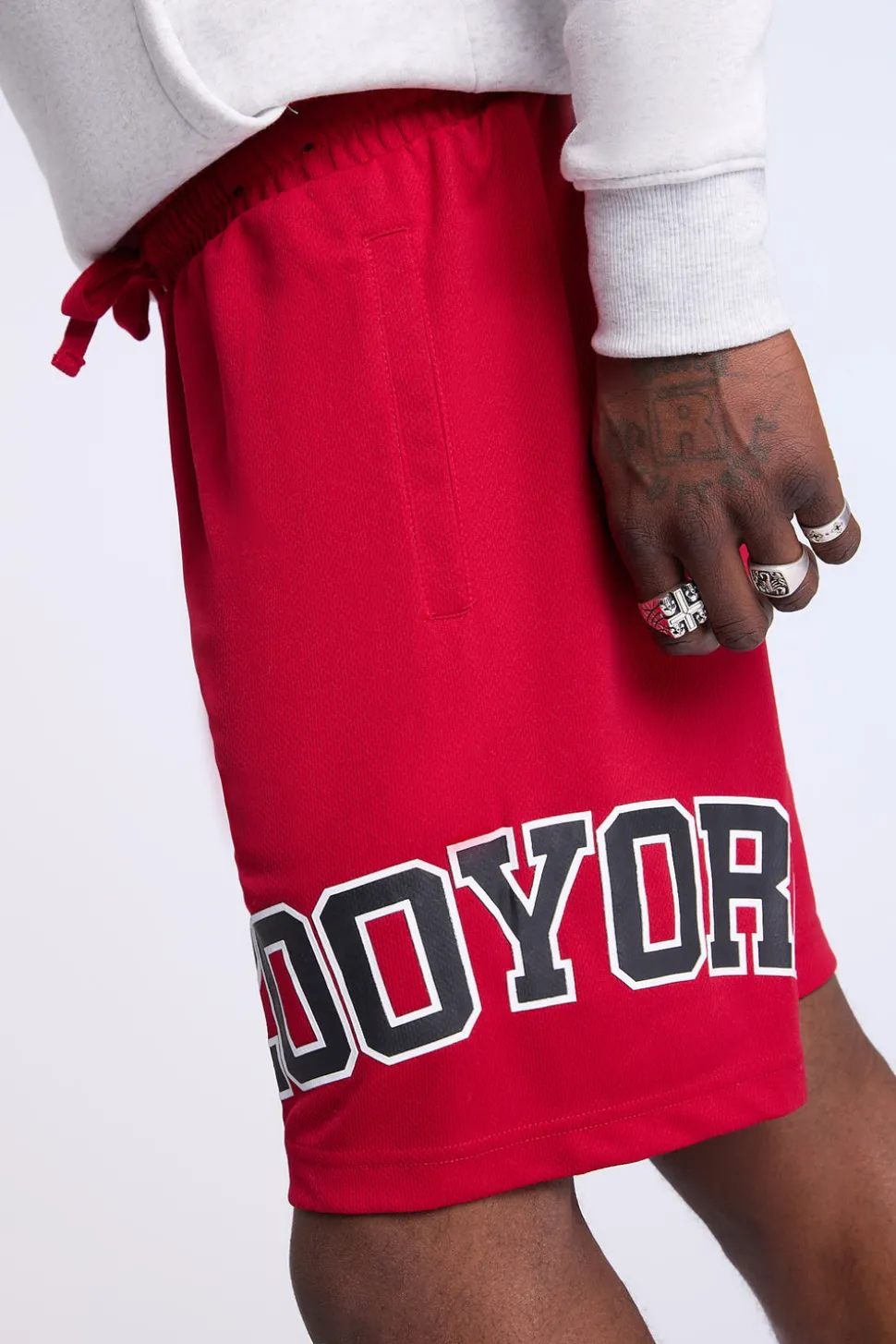 Zoo York Mens Logo Mesh Shorts