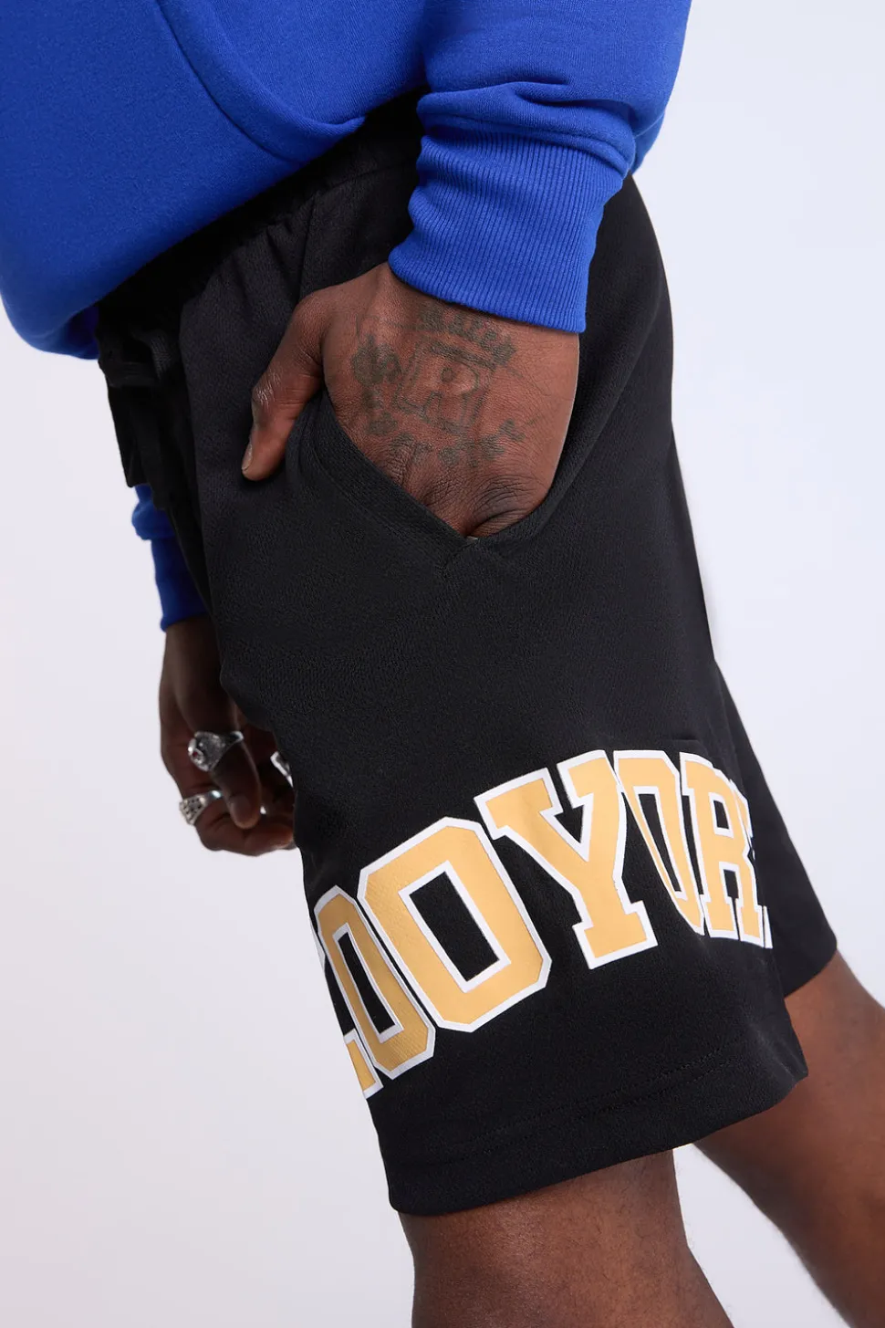 Zoo York Mens Logo Mesh Shorts