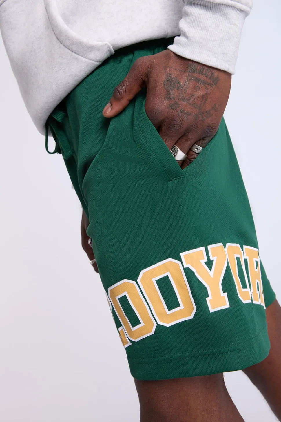 Zoo York Mens Logo Mesh Shorts