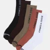 Zoo York Mens 5-Pack Athletic Crew Socks