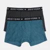 Zoo York Mens 2-Pack Space Dye Boxer Briefs