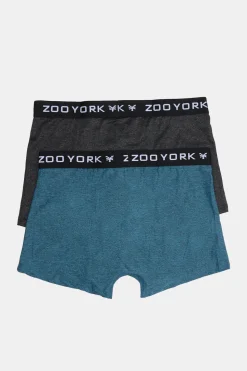 Zoo York Mens 2-Pack Space Dye Boxer Briefs