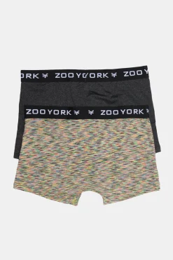 Zoo York Mens 2-Pack Space Dye Boxer Briefs