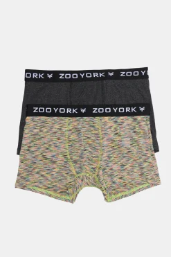 Zoo York Mens 2-Pack Space Dye Boxer Briefs