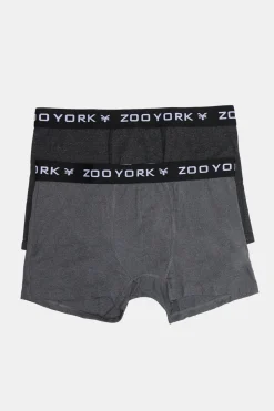 Zoo York Mens 2-Pack Space Dye Boxer Briefs