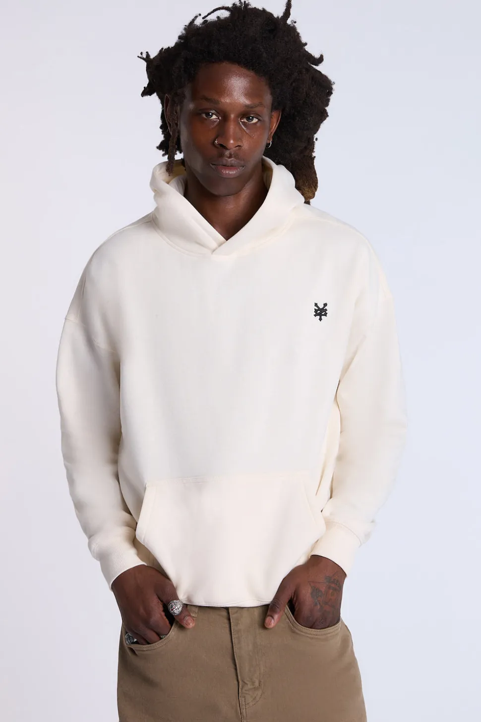 Zoo York Mens Pop Logo Hoodie