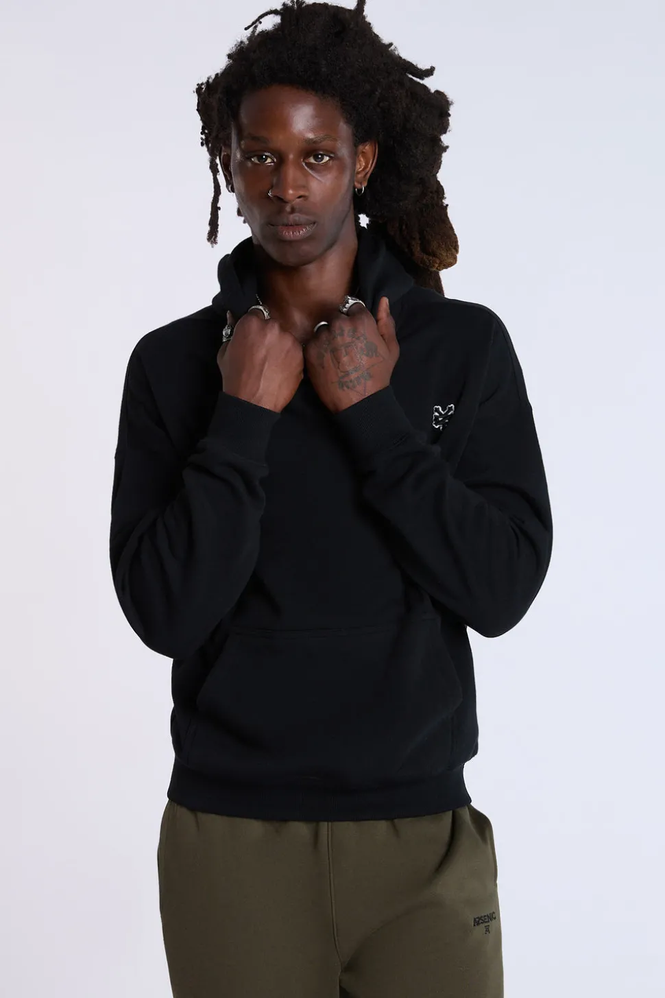 Zoo York Mens Pop Logo Hoodie