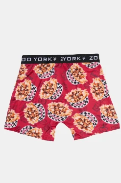 Zoo York Mens Poutine Print Boxer Brief