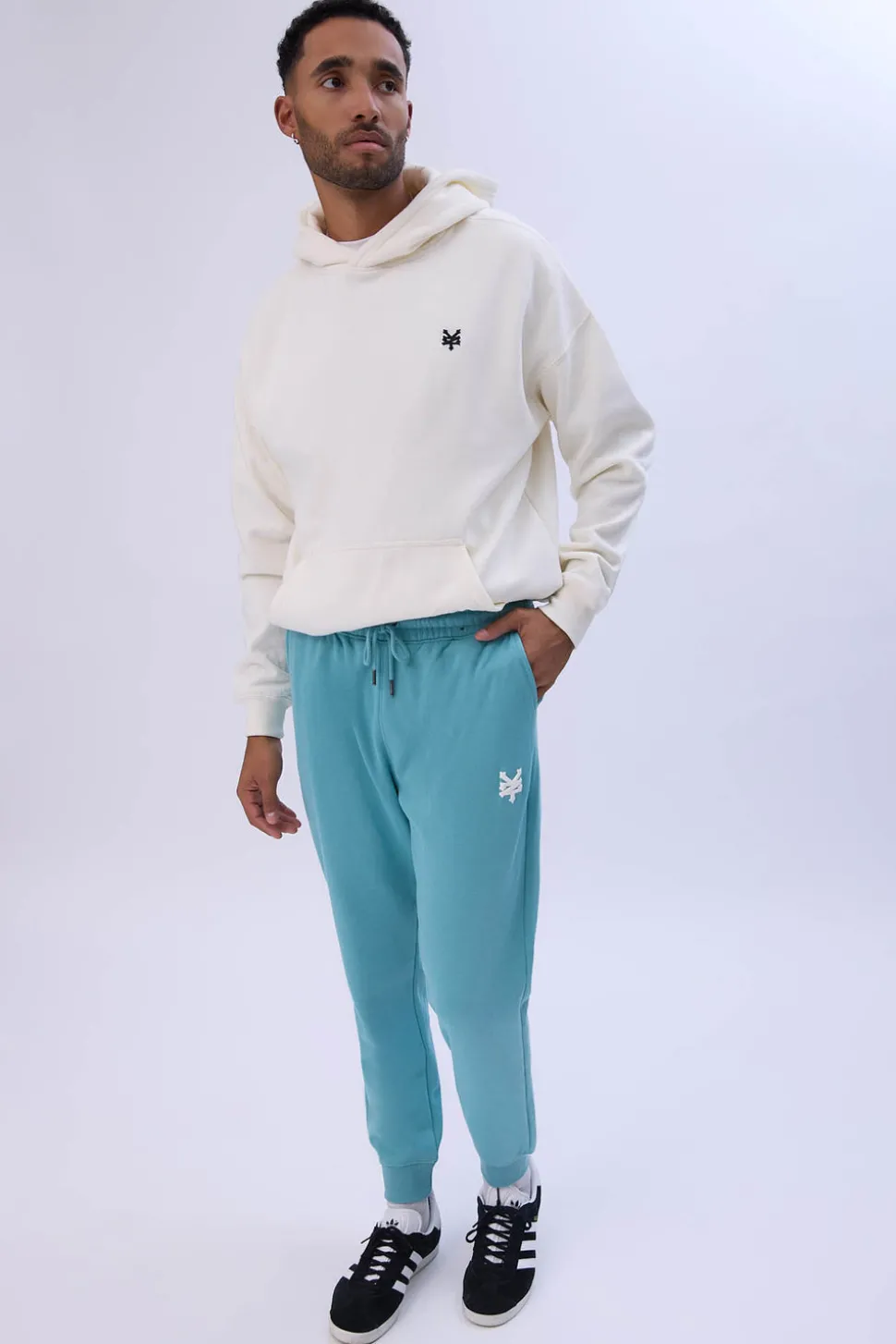 Zoo York Mens Puff Logo Fleece Jogger