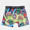 Zoo York Mens Skulls & Mushrooms Boxer Brief