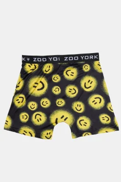 Zoo York Mens Smiley Print Boxer Brief