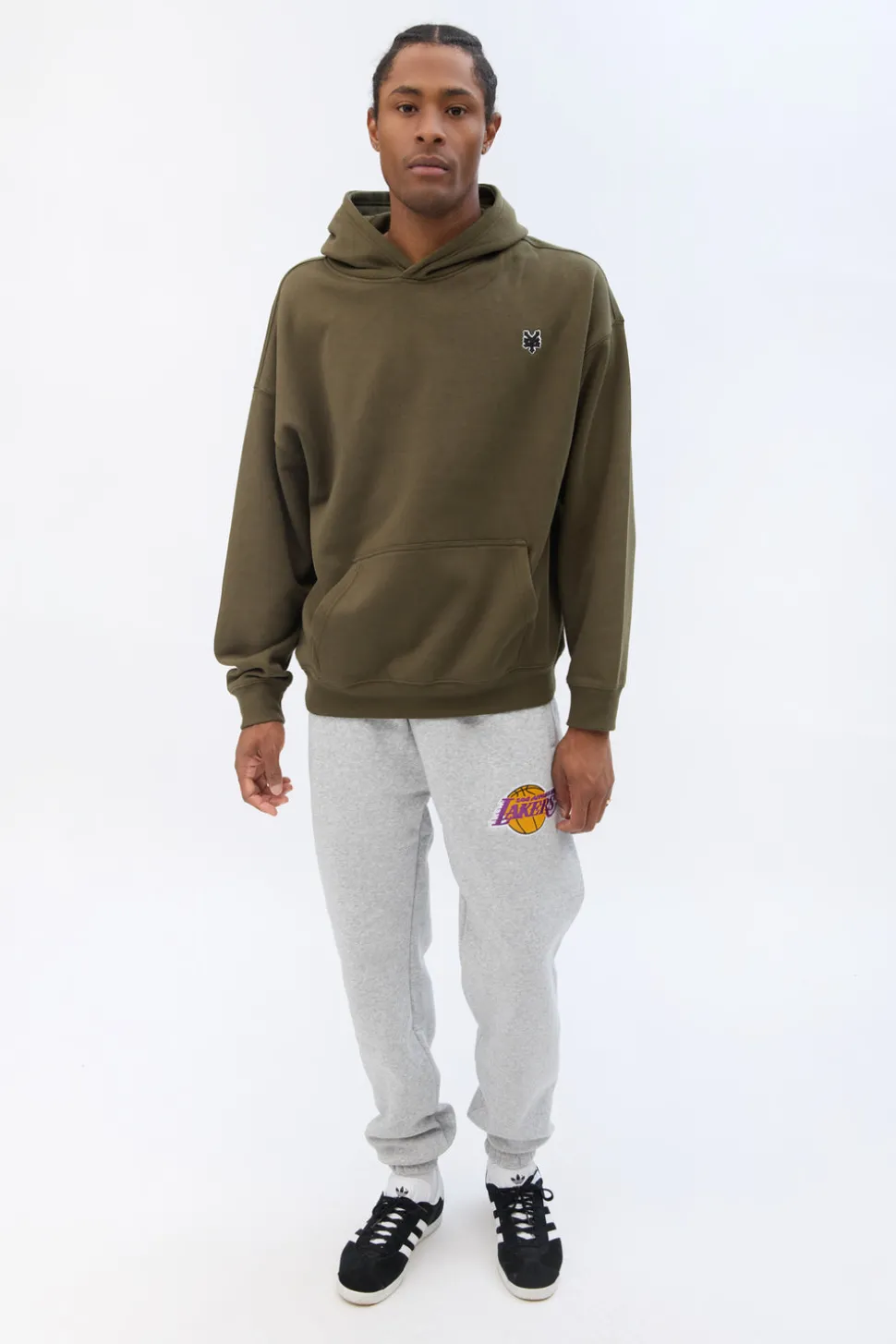 Zoo York Mens Solid Popover Hoodie