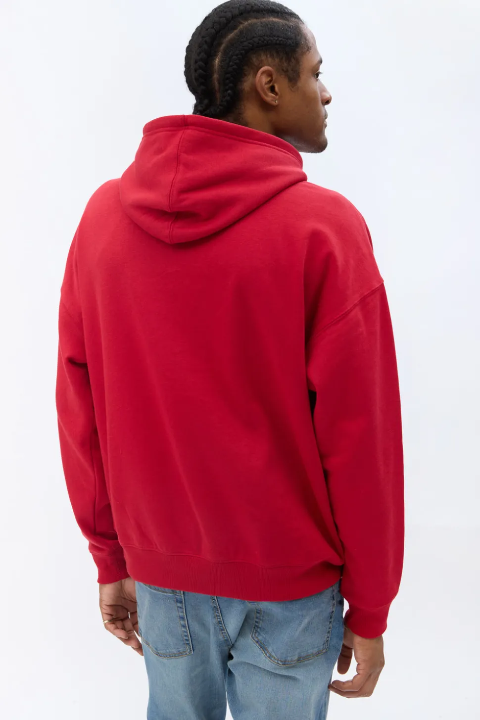 Zoo York Mens Solid Popover Hoodie