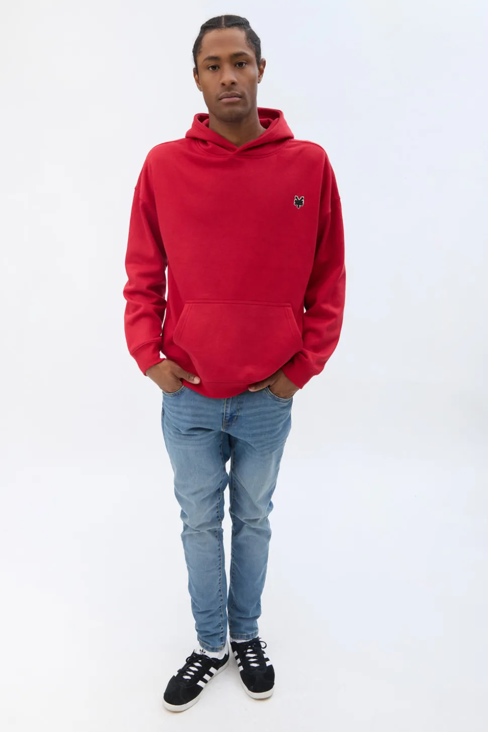 Zoo York Mens Solid Popover Hoodie
