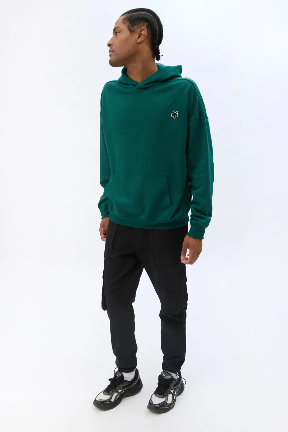 Zoo York Mens Solid Popover Hoodie