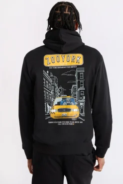Zoo York Mens Taxis Graphic Hoodie