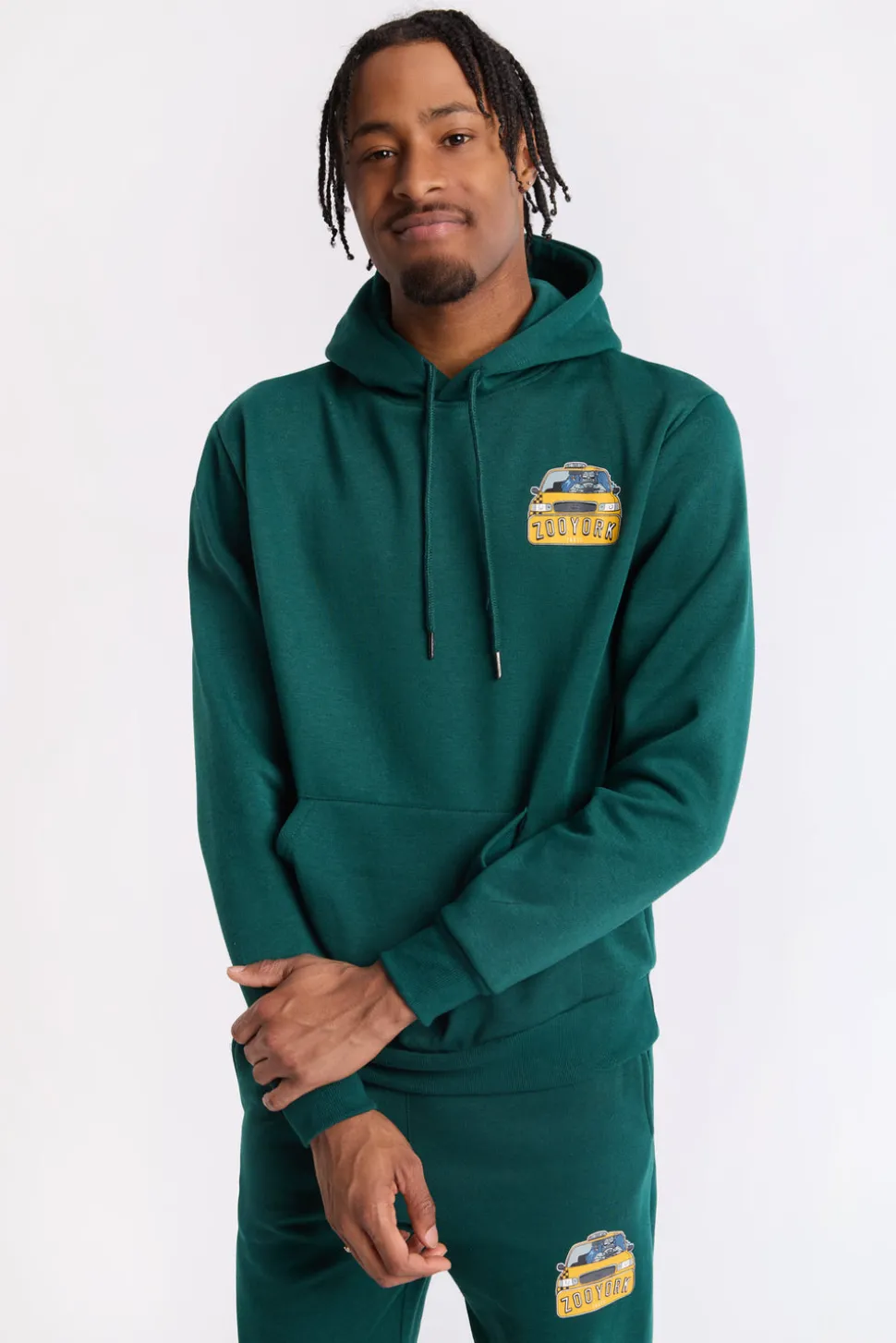 Zoo York Mens Taxis Graphic Hoodie