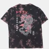 Zoo York Mens Tie-Dye Dragon T-Shirt