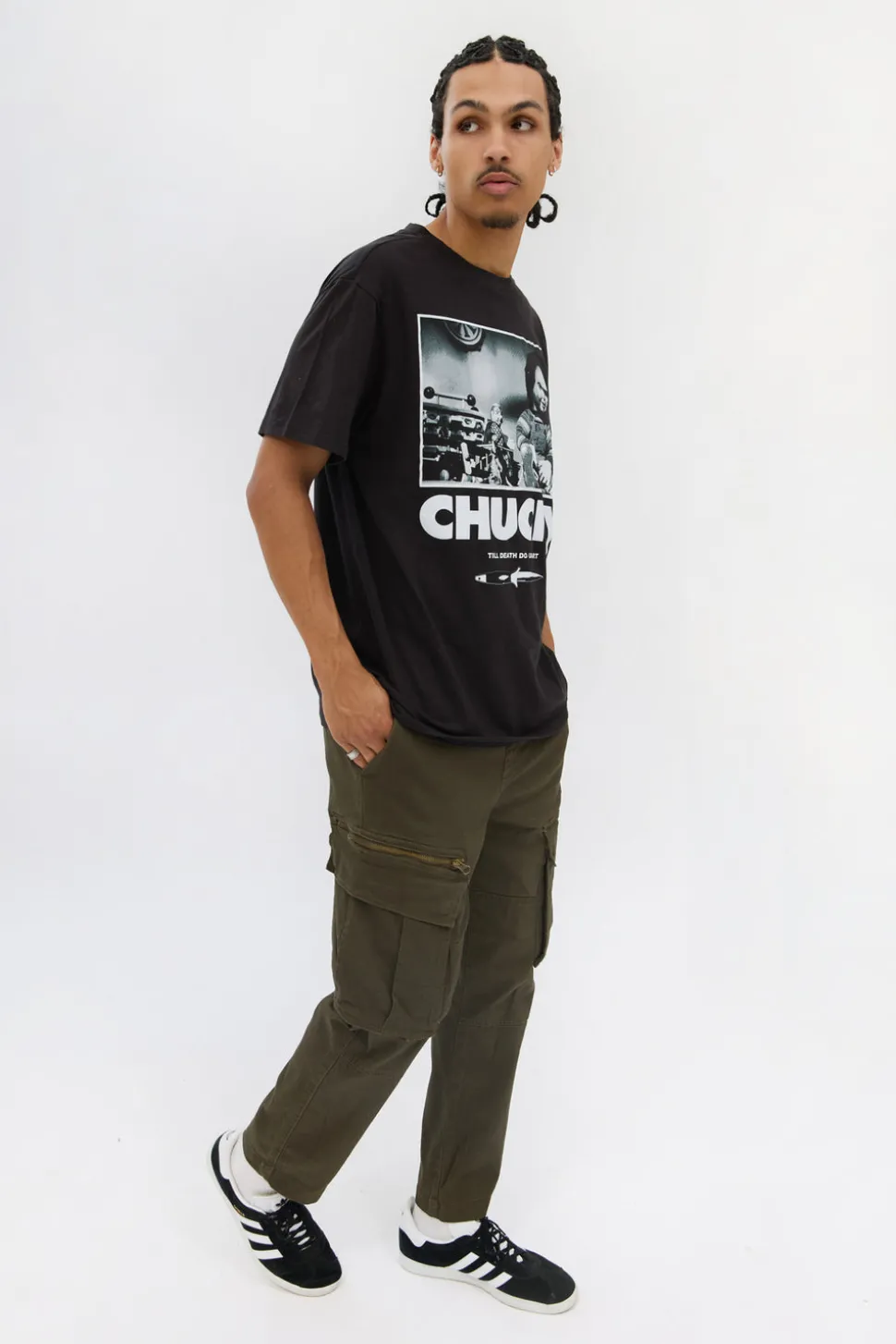Zoo York Mens Twill Cargo Pants