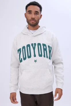 Zoo York Mens Varsity Puff Logo Hoodie